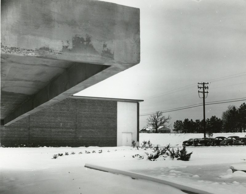 1958 snow storm at WRAL-TV