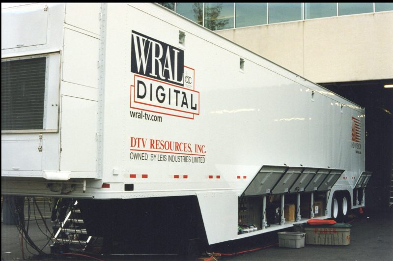 HD Vision truck on location