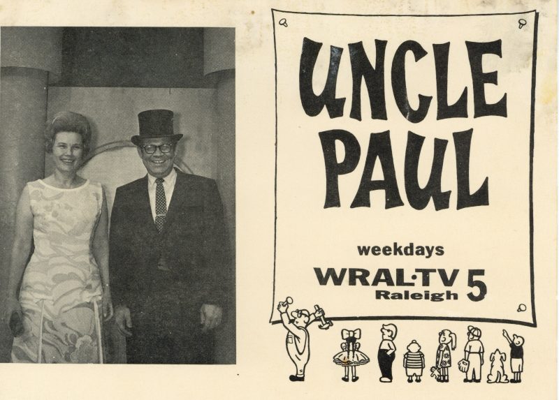 Uncle Paul publicity card