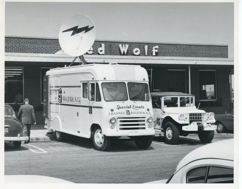 WRAL-TV Special Events truck