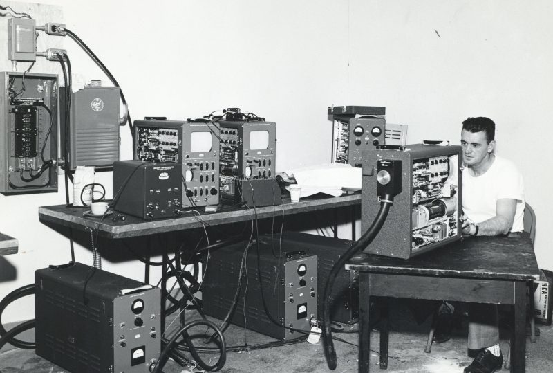 WRAL-TV test equipment