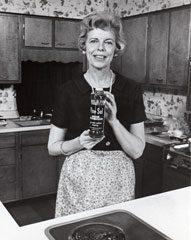 Bette Elliott in kitchen
