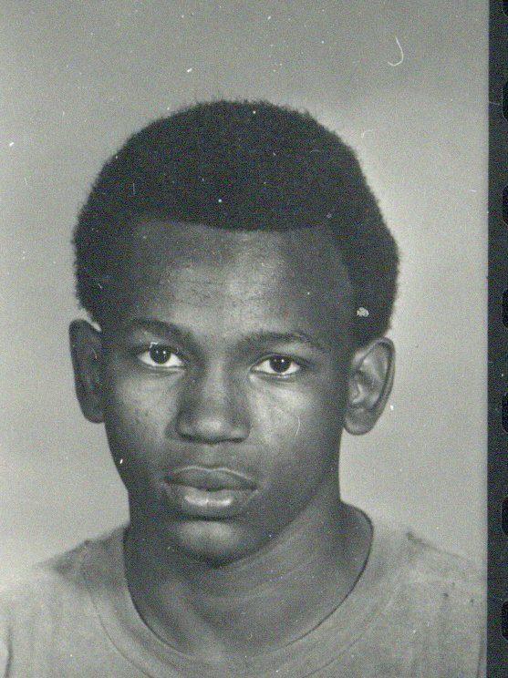Clarence Williams as a teen