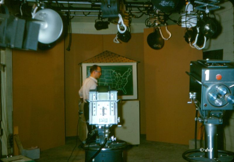 Early news studio