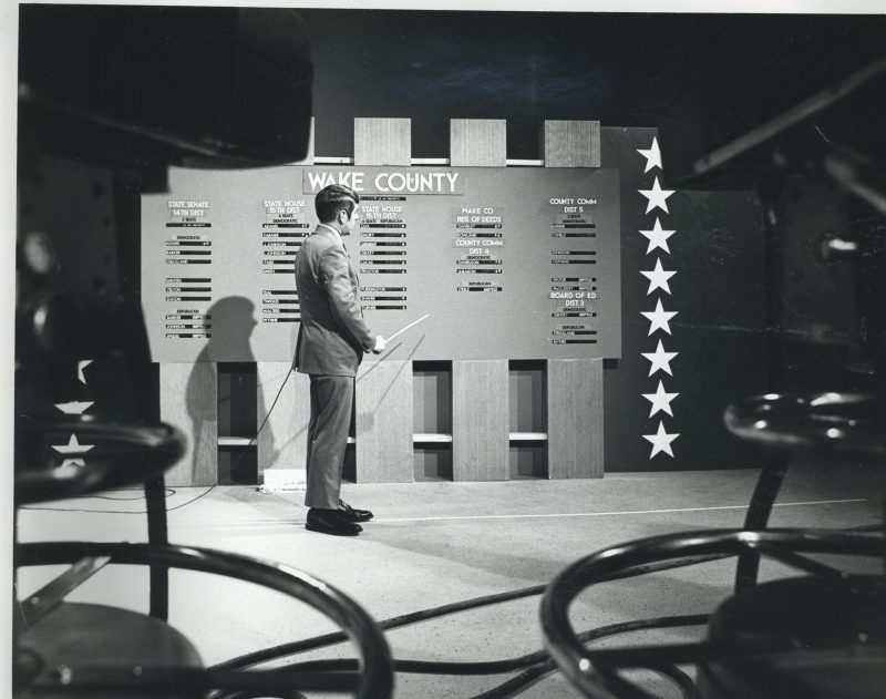 Election coverage for 1972 NC primary