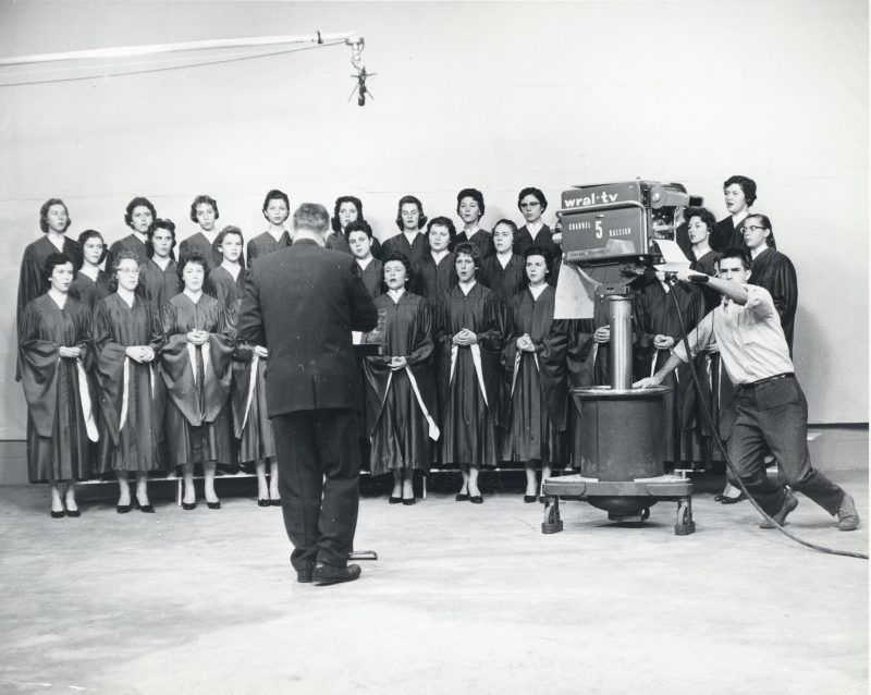 Peace College choir in 1958