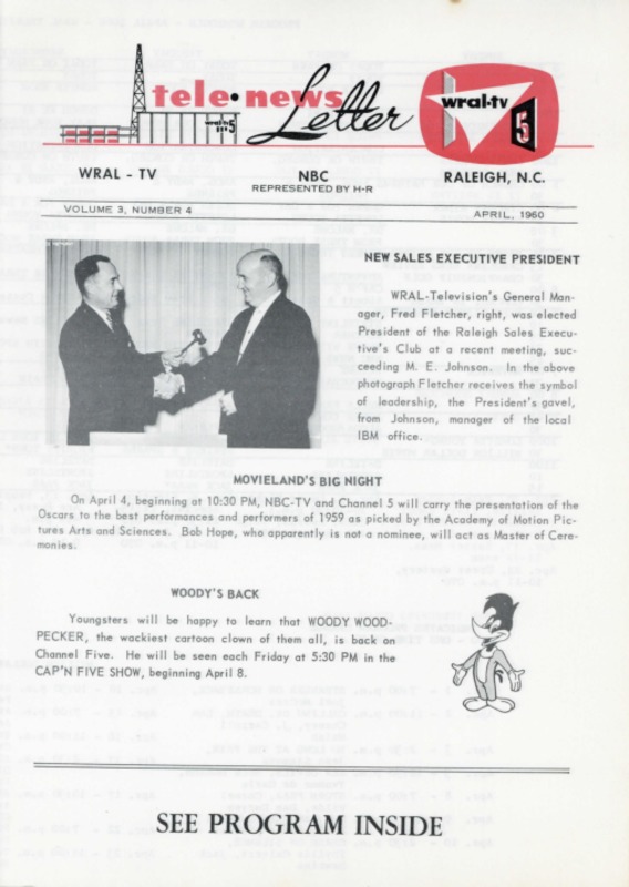 Tele news April 1960
