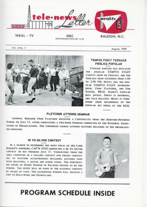 Tele news August 1959