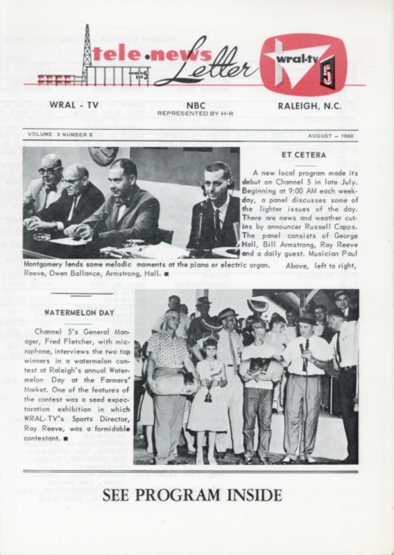 Tele news August 1960
