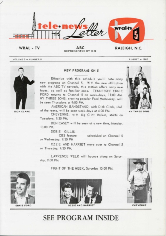 Tele news August 1962