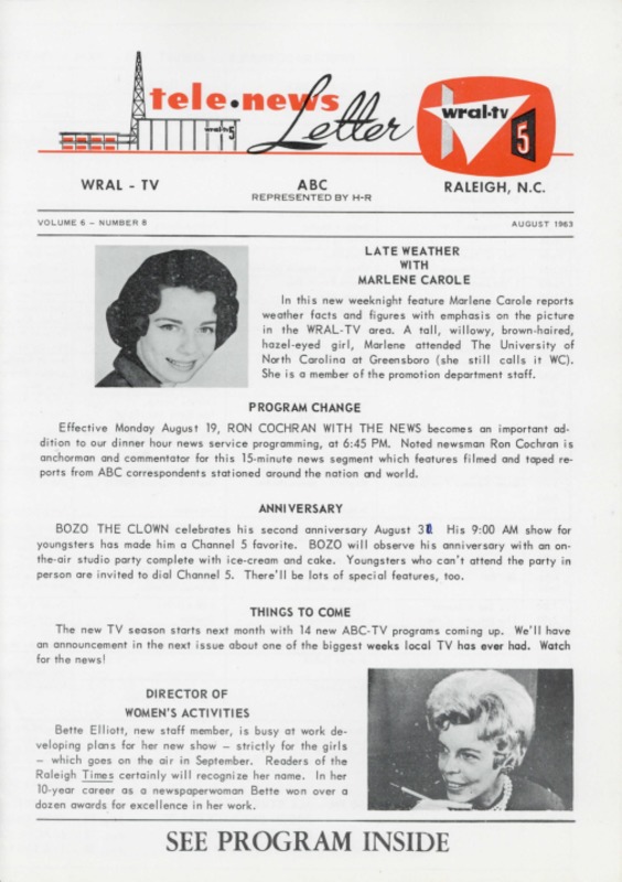 Tele news August 1963