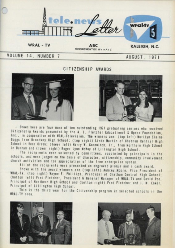 Tele news August 1971