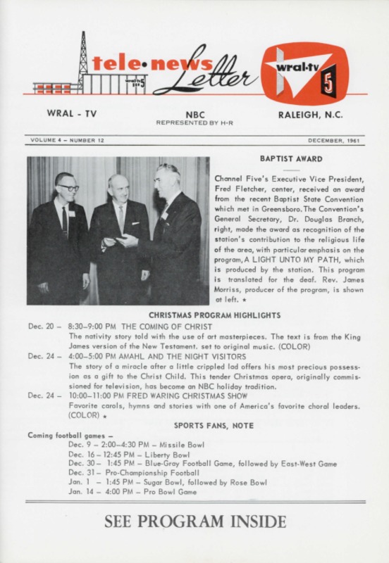 Tele news December 1961