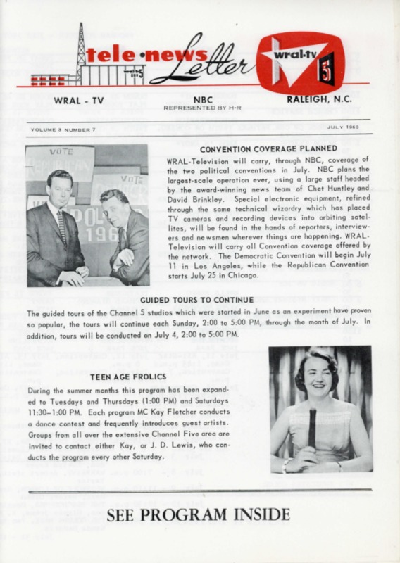 Tele news July 1960