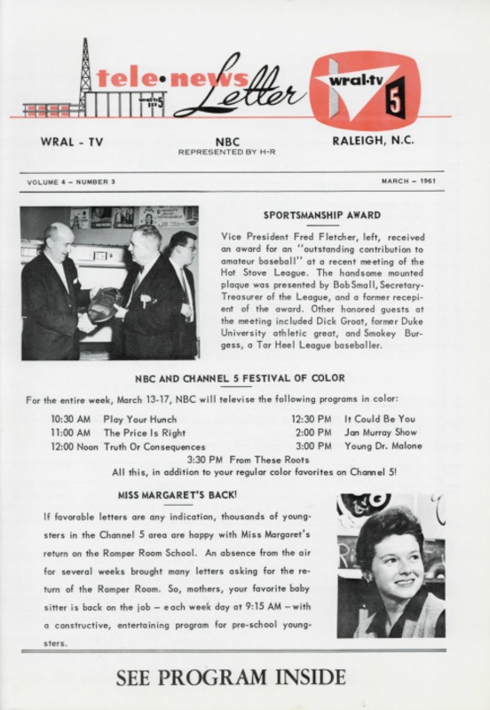 Tele news March 1961