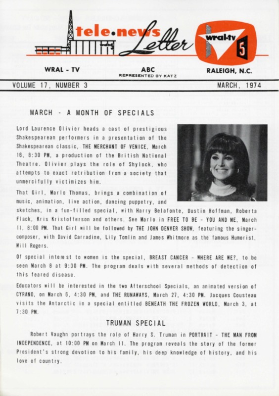 Tele news March 1974