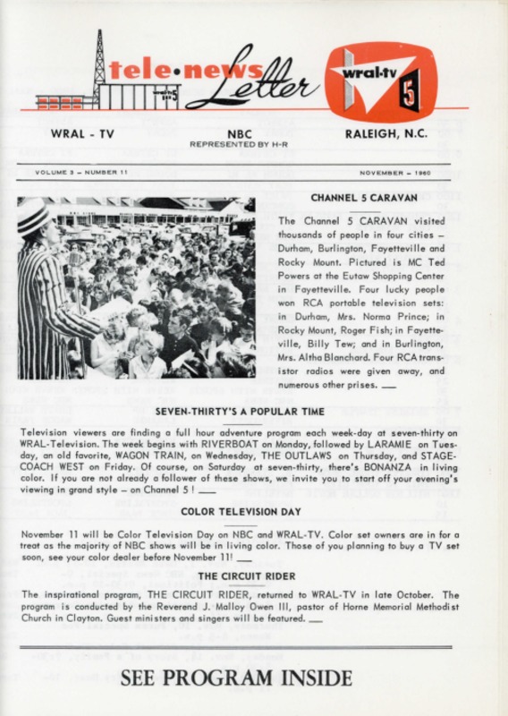 Tele news November 1960