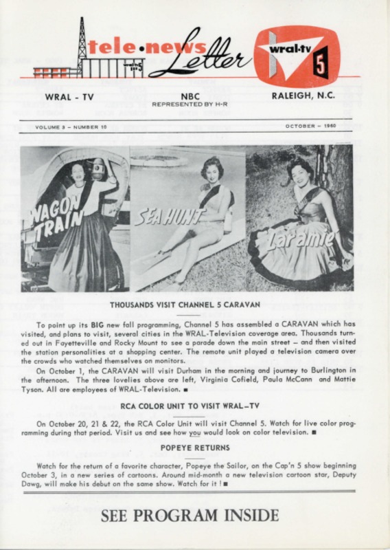 Tele news October 1960