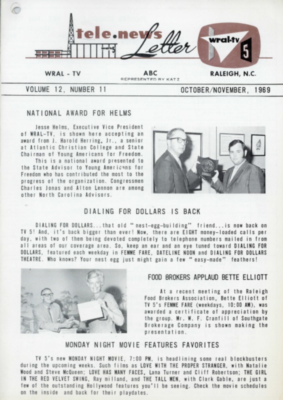 Tele news October – November 1969