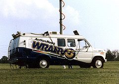 WRAL News microwave truck