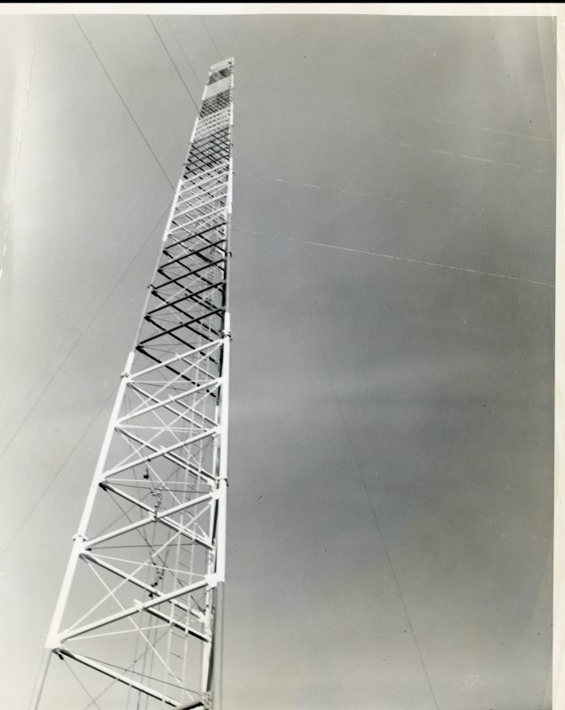 WRAL-TV Tower November 1956